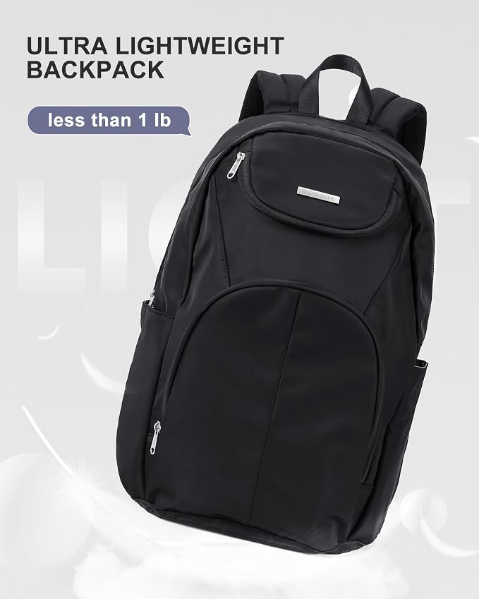 Sports Backpack for Men Women Work Commuter Causal Daypack Hiking Gym Workout Backpack with Shoes Compartment Water Reisistant Black