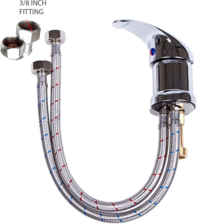 Salon Shampoo Bowl Hot and Cold Faucet Handle Spa Quality by eMarkBeauty TLC-1164NR