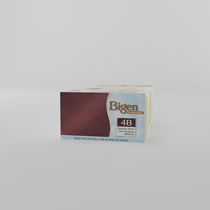 Bigen One Push 4B Burgundy Brown - 2 Pack