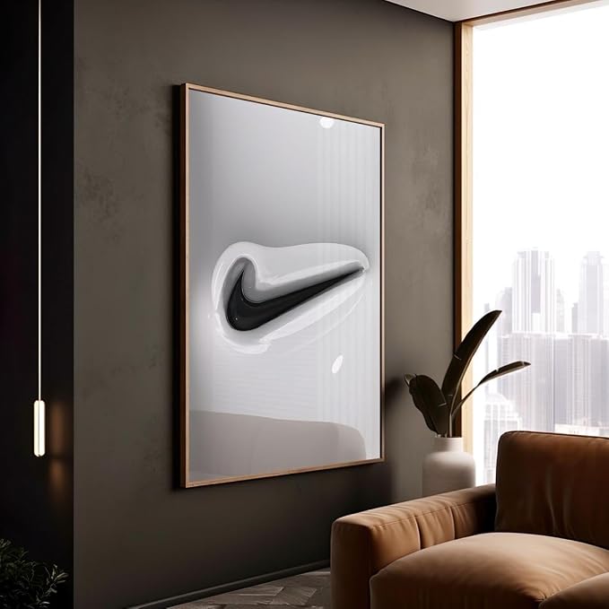 Hypebeast Posters Trendy Wall Decor Sneakerhead Room Decor For Teen Boys Room Girl Wall Collage Art Prints Glass Effect Painting 9pcs set 8x10 inch