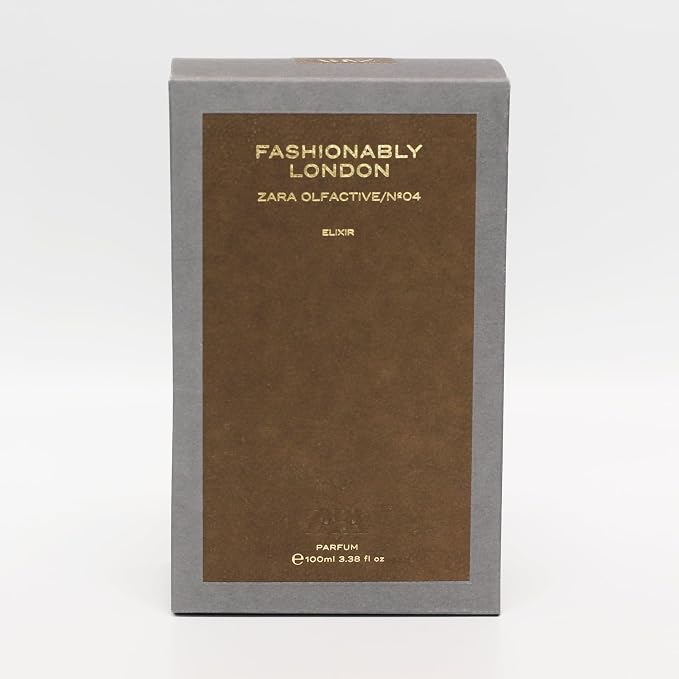Zara Olfactive/Nº 04 Fashionably London Elixir Perfume for Men with Peony and Red Musk Long-Lasting Intense Floral Fragrance by Jo Malone CBE Eau de Parfum 100ml (3.4 fl. oz.)