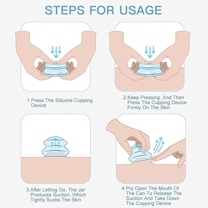 Cupping Therapy Sets (XL Size, 1 Cups) Silicone Massage Cups Vacuum Suction Cups for Body Massage…