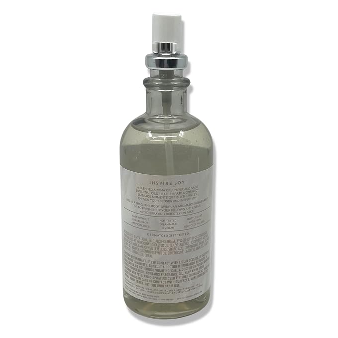 Bath & Body Works Aromatherapy Juniper & SAGE Essential Oil Mist 5.3oz (2 Pack)