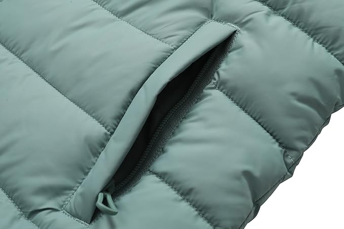 GOLDLADIES Women's Waterproof Long Down Jacket,Warm Winter Hooded Puffer Coat Thickened for Hiking Outdoor