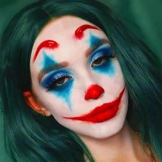 Mysense Red Face Body Paint,Water Based Washable Face Paint,Non-toxic Cream Body Paint for Adults and Children Halloween Costume SFX Cosplay Clown Devil Makeup,0.6oz