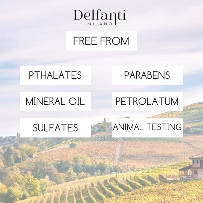 Delfanti-Milano • COLLAGEN SCULPTING AND LIFTING Day Face Cream • Face and Neck Moisturizer with BLACK PEARL and RED ALGAE GEL• Made in Italy