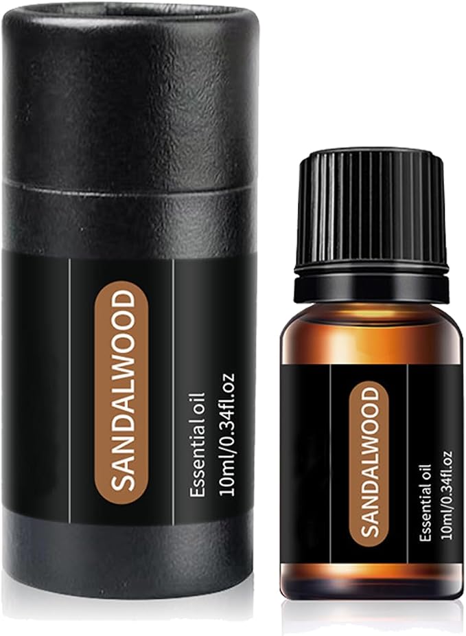 Essential Oils Set,Top 5 Blends for Diffusers, Candle Making Scents, Home Products, Fragrance, Aromatherapy, Humidifiers, Gifts(Sandalwood)