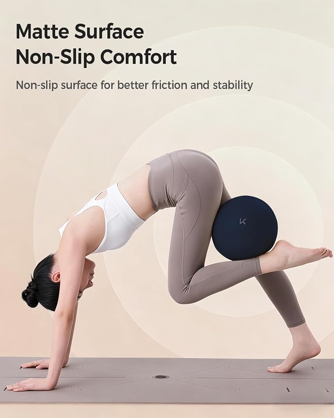 KEEP Exercise Ball Anti-Burst - Thickened Yoga Ball Pilates Ball for Physical Therapy, Fitness Ball for Workout, Core Strength and Physical Therapy