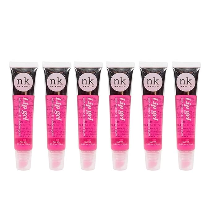 NICKA K NEW YORK Lip Gel, Hydrating, Lightweight, Glides on Effortlessly, Non Sticky Finish Lip Gel Colors (AMZ003)