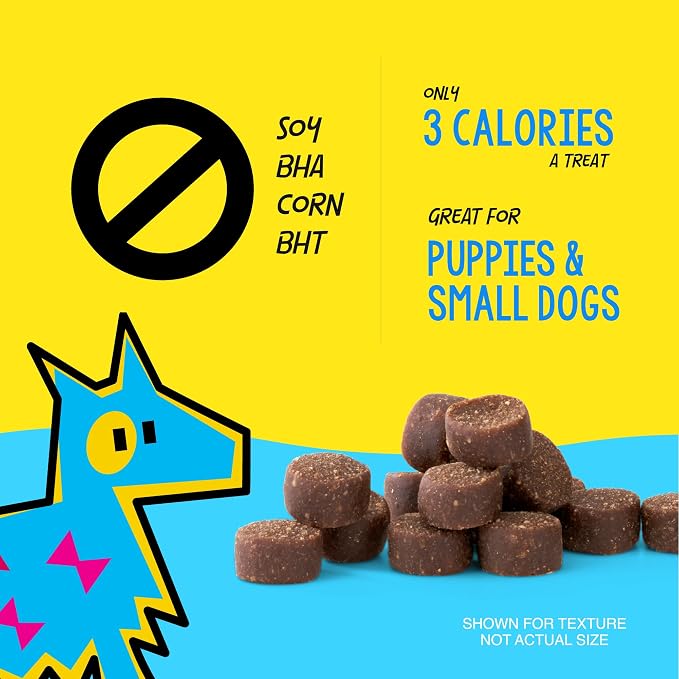 Crazy Dog Train-Me! Training Dog Treats Bacon Flavor 16 oz. Bag, 400 Treats
