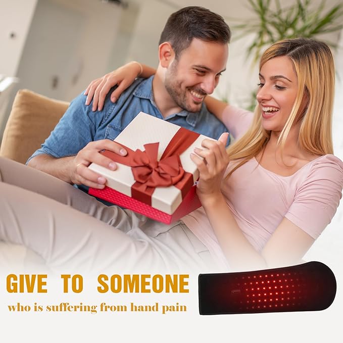 Red-Light-Therapy-for-Hands,Therapy for Finger Wrist,Near Infrared Light Therapy & Red Light Therapy for Body,Dual Wavelength 150 LEDs for Hands Pain Relief(16.5IN*8IN)