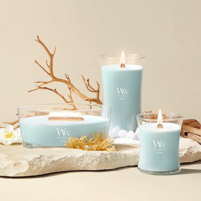 Woodwick Sea Spray Medium Hourglass Candle