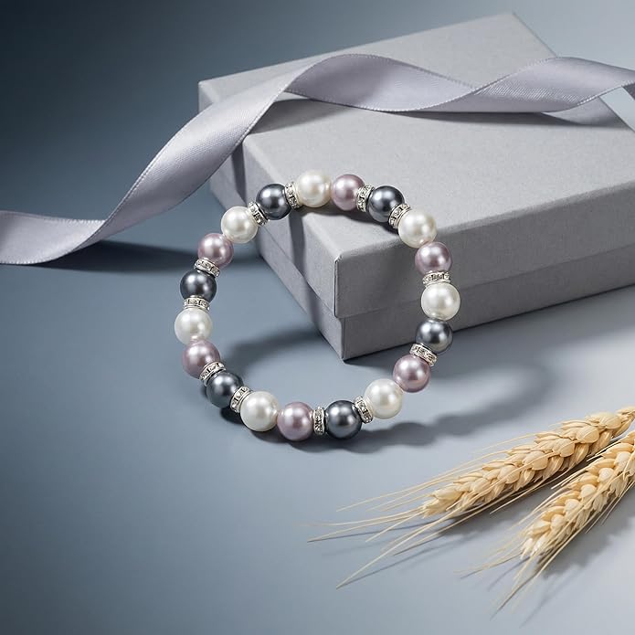 Healing Bracelet For Women Anxiety Crystal Bracelet Chakra Beaded Bracelets Rose Quartz Crystals And Healing Stones Yoga Bead Bracelet Calming Stretch Bracelet Stress Relief Gifts For Women