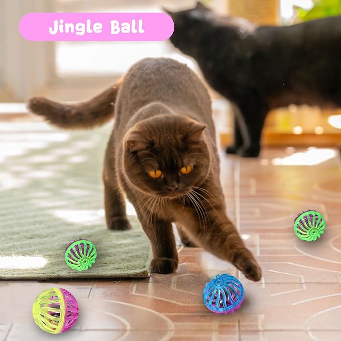 Cat Toys for Indoor Cats 40 PCS Kitten Toys