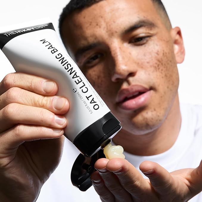 The INKEY List Oat Cleansing Balm 5 Fl Oz/150ml, Dissolves Makeup, Nourishing Skincare, Gentle Cleanser, Vegan Friendly, Suitable For All Skin Types
