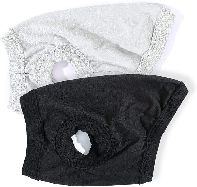 2-Pack Dog Shirts Summer Dog Clothes for Small Medium Dogs Boy, Teacup, Chihuahua, Yorkie, Pug and Cats, Solid Color Pet Tshirts Puppy Clothes, XS, Black+ Grey