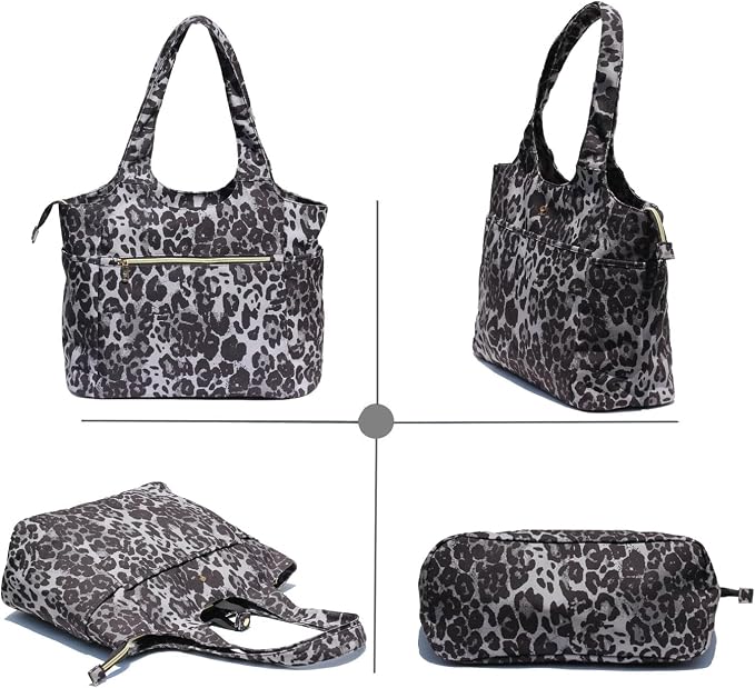 ESVAN Yoga Tote Bag Mat bag Women Shoulder Bags Carryall Tote for Travel Office Workout Gym Nurse Beach