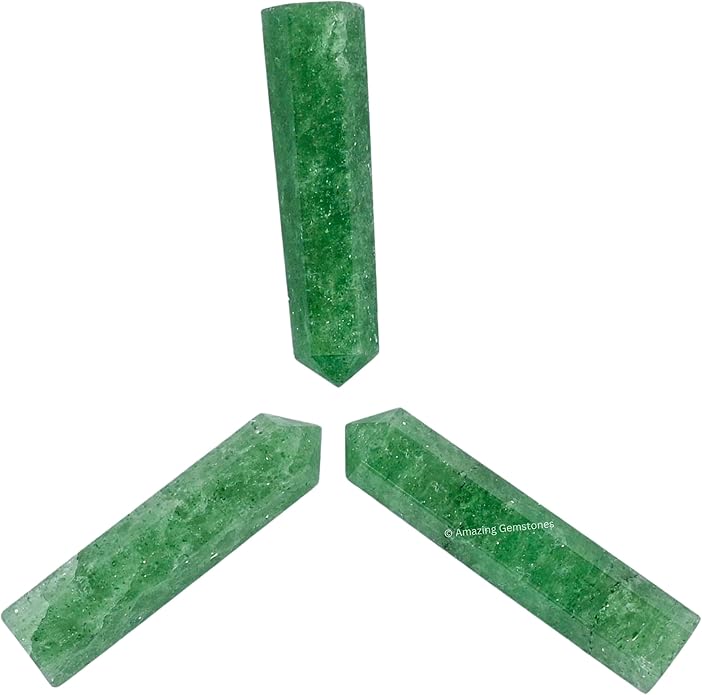 Amazing Gemstone Crystal Points Bulk Healing Crystals & Stones - Premium Single Terminated Healing Wand Point Bulk Crystals for Crafts, Crystal Grid, DIY Work