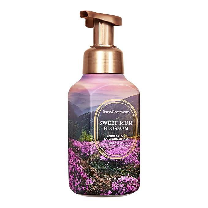Bath & Body Works Sweet Mum Blossom Gentle Foaming Hand Soap 8.75 oz (Sweet Mum Blossom)