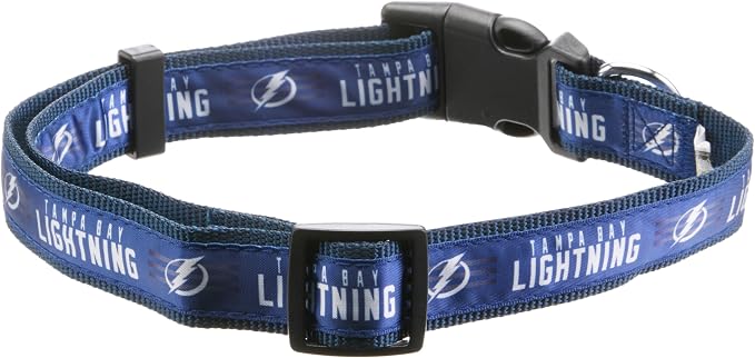 Pets First NHL Collar for Dogs & Cats. Adjustable, Cute, & Stylish! The Ultimate Hockey Fan Collar!