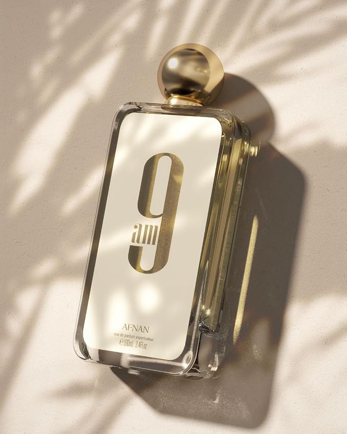 Afnan 9 AM Unisex Eau De Parfum, 3.4 Fl. Oz