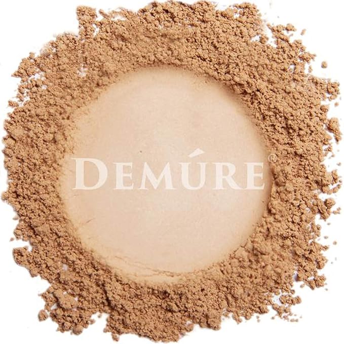 Demure Mineral Makeup, Finishing Powder (Tan), Loose Powder, Face Powder, Setting Powder, Professional Quality