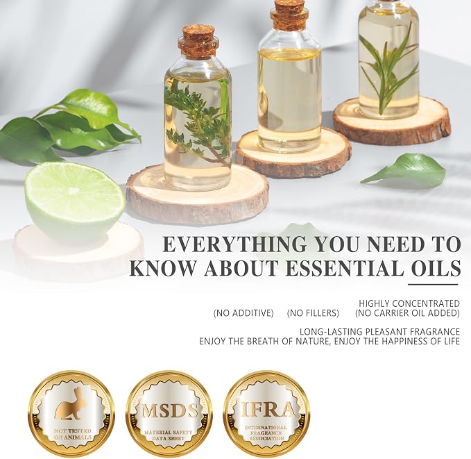 Chamomile Essential Oil(100ml) - MAYJAM 3.38fl.oz Pure Essential Oils - Use in Aromatherapy, Massage Blend & Diffusers - Chamomile Oil
