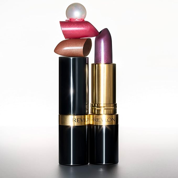 Revlon Super Lustrous Lipstick, Creamy Formula For Soft, Fuller-Looking Lips, Moisturized Feel, 467 Plum Baby, 0.15 oz