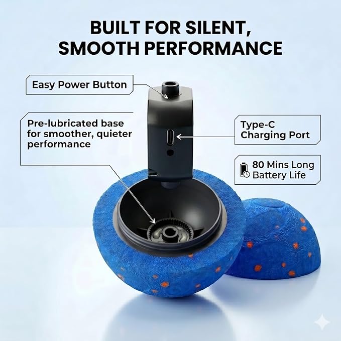 Smart Interactive Dog Bouncing Ball, Automatic Moving Dog Ball