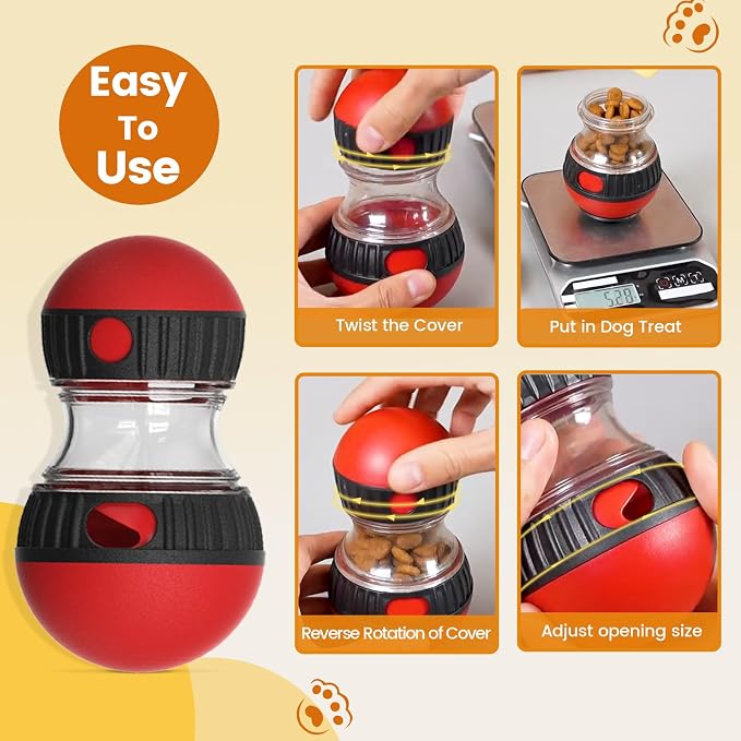 Dog Puzzle Toy, Interactive Dog Toys - Slow Feeder Puzzle Toy