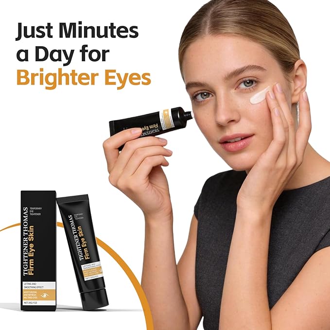 Eyes Cream,Under Eye Cream with Hyaluronic Acid,Instant Firming Eye Creams Helps Reduces Bags & Puffiness,Smooths Fine Lines,Hydrating Moisturizing Eyes Creams for Daily Skincare Routine 1.01 Fl Oz