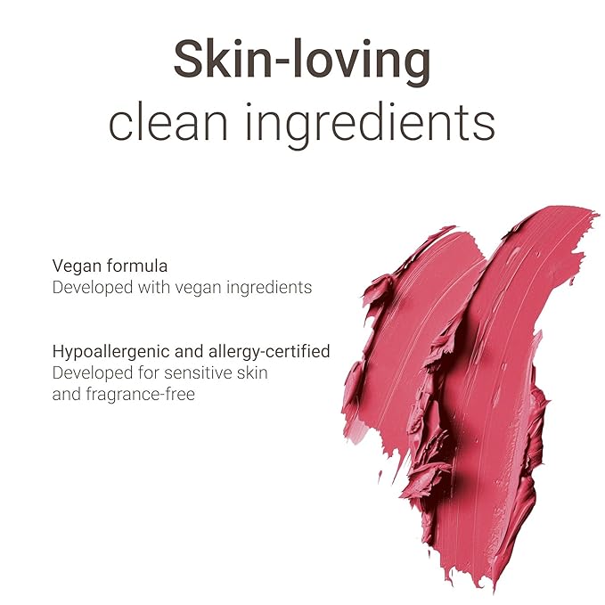 Sandstone Scandinavia Intense Care Lipstick - a hypoallergenic, gluten free, caring formula, with active and moisturizing ingredients. (47 Plum Kiss, 3,5 g)