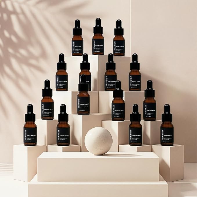 Citrus Bloom Scent DE LUmiQUE Calming Essential Oil Blend, 100% Natural Aromatherapy Grade, 10ml / 0.34 Fl Oz