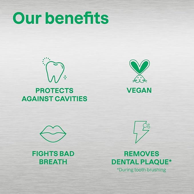 ATTITUDE Toothpaste with Fluoride, Prevents Tooth Decay and Cavities, Vegan, Cruelty-Free and Sugar-Free, Watermelon, 4.2 Oz (Pack of 6)