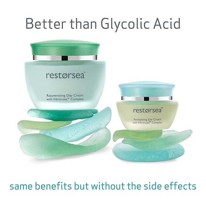 Restorsea Revitalizing Eye Cream – Reduces Dark Circles & Crow’s Feet – Anti-Aging Eye Treatment with Vibransea™ Complex, Hesperidin & Oat Extract – Ophthalmologist Tested, Clean, Hypoallergenic 0.5oz