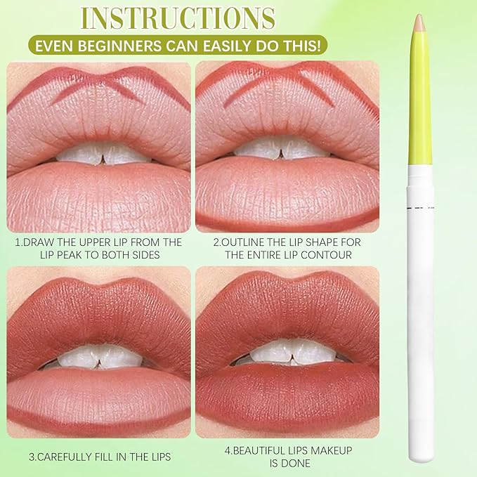 Invisible Extreme Plumping Lip Liner, Invisible Lip Liner Plumper, Suitable for All Women,1pc