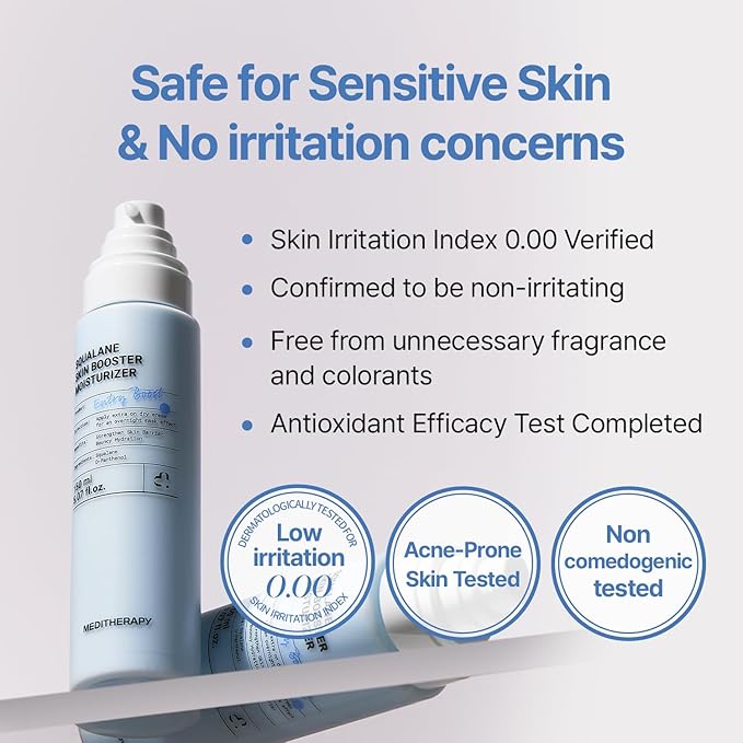 Glow Recovery Booster Set – Retinal Skin Booster Serum + Squalane Skin Booster Moisturizer – Brightening, Anti-Aging & Oil–Moisture Balance Set for Dry, Sensitive Dull Skin