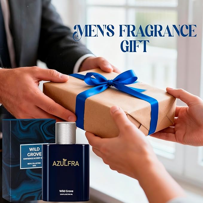 Azulfra Deodorizing Body Spray for Men 3.56 Fl.Oz, Notes of Lemon Lavender and Vanilla, Long lasting Men's Fragrance Mist