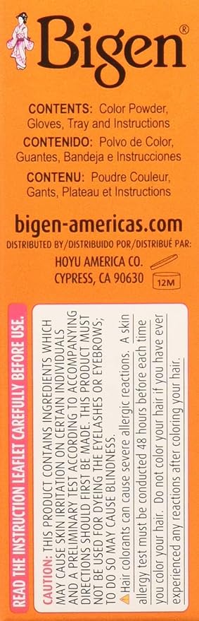 Bigen Powder Hair Color #96 Deep Burgundy 0.21 Ounce (Pack of 2)