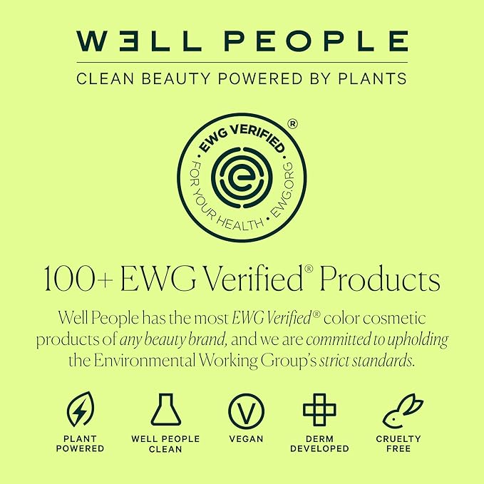 Well People Lush Lip Tinted Oil, Moisturizing Lip Oil For Nourishing & Conditioning Lips, Adds Sheer Color, Vegan & Cruelty-free, Soft Peony