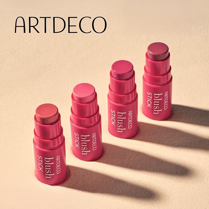 ARTDECO Blush Stick Hollywood – Cream Blush with Buildable Color – Easy to Blend Makeup Stick for a Fresh & Natural Finish – Vegan & Cruelty Free – 0.17 oz