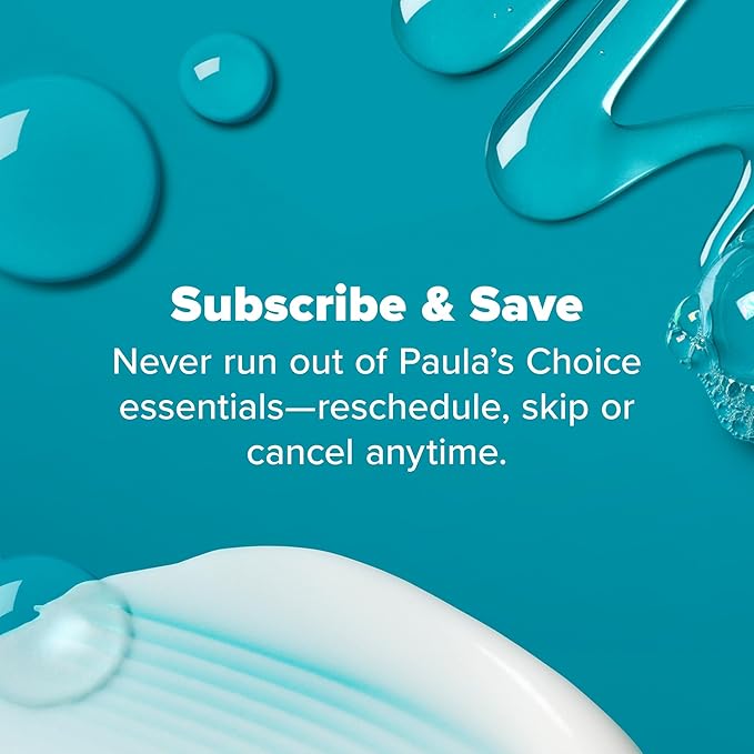 Paula's Choice RESIST Perfectly Balanced Foaming Facial Cleanser, Face Cleanser with Hyaluronic Acid & Aloe, Anti-Aging Face Wash, Large Pores & Oily Skin, Fragrance-Free, 6.4 Fl Oz