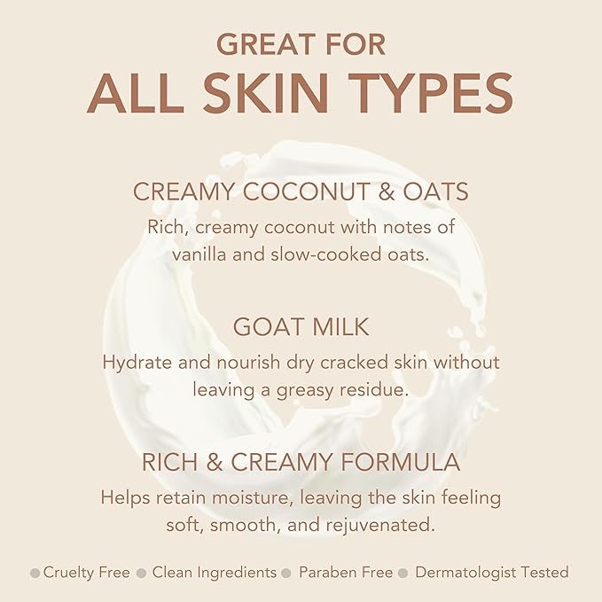 Dionis Goat Milk Body Lotion Coconut & Oats 8.5 oz (Pack of 1)