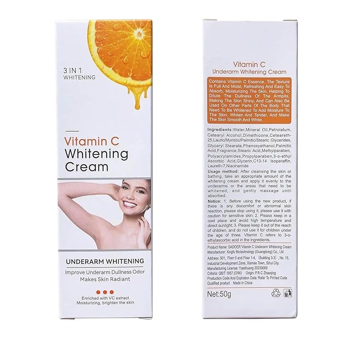 Crema Blanqueadora para Partes Intimas, Aclarador de Axilas y Partes Intimas, Blanqueador de Axilas y Partes Intimas, Crema para Aclarar Las Axilas y Partes Intimas - 50ML/1.77OZ (3 PCS)