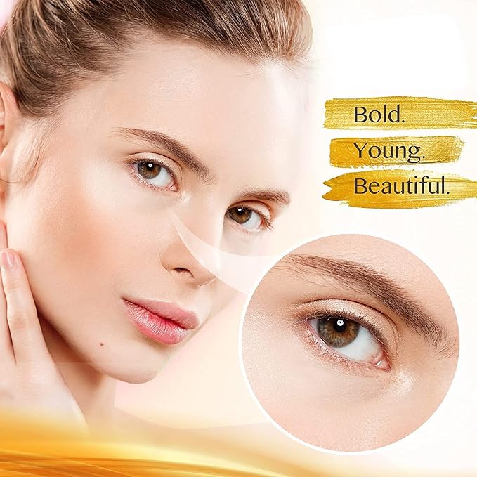 AVJONE 24K Gold Under Eye Patches (16 Pairs), Collagen eye masks for dark circles and puffiness, eye patches for women puffy eyes, Revitalises and Refreshes Your Skin