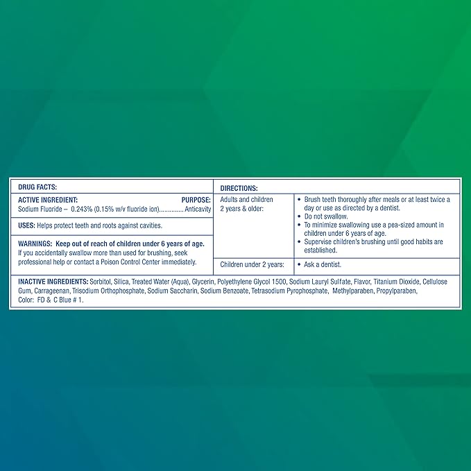 Freshmint® 36 Tubes of 0.85 oz. Premium Anticavity Fluoride Toothpaste with Safety Seal (ADA Accepted)