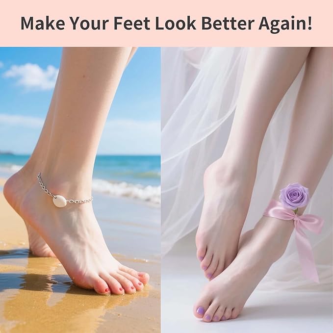 AprElm Rechargeable Electric Foot Callus Remover with 3-Sizes 120Pcs Sandpaper Discs, Professional 900RPM 3-Speed Control Aluminum Electric Foot File (E3 Rose Pink)