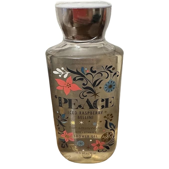 Bath & Body Works Signature Collection Shower Gel For Women10 fl oz (Iced Raspberry Bellini)