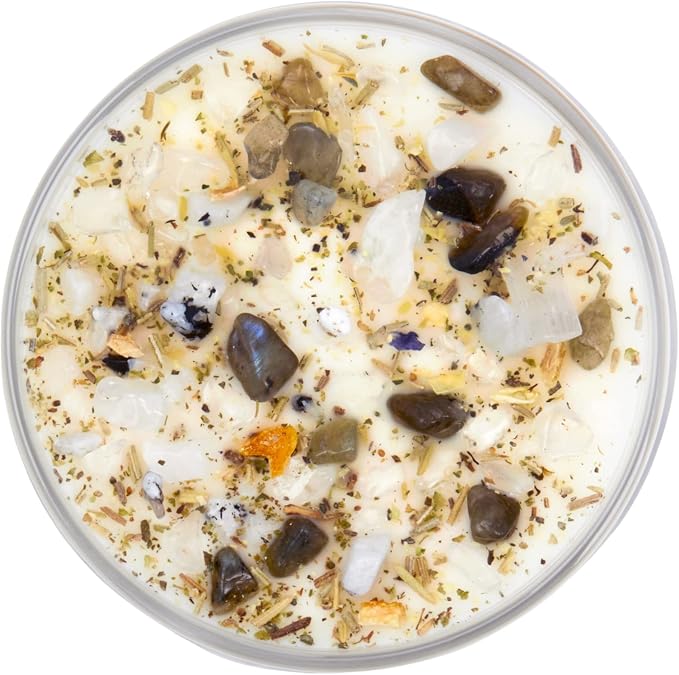 New Moon Beginnings Full Moon Candle - Purification & Cleansing Tealight Candle - Set of 6 - Jasmine, Violet, Bergamot Scent