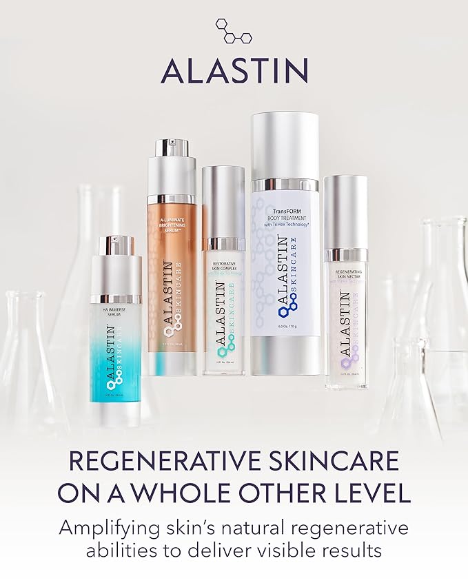 ALASTIN Skincare Hyaluronic Acid HA IMMERSE Moisturizing Face Serum (1 oz) | Restorative Serum Combats Dry, Dehydrated Skin | For Radiant, Glowing Skin